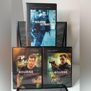 Bourne Trilogy DVD Matt Damon Bourne Identity Supremacy Ultimatum Widescreen
